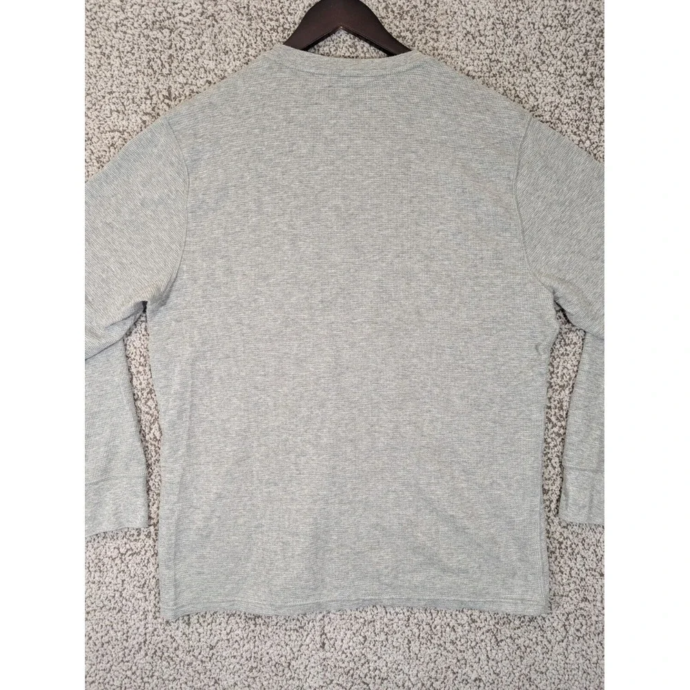 Polo Ralph Lauren Thermal Knit Long Sleeve T-Shirt‎ Men's XL Grey Baselayer